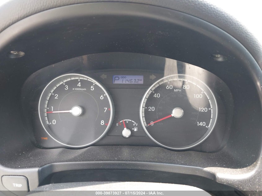 2010 Hyundai Accent Gs VIN: KMHCM3AC6AU184815 Lot: 39873927