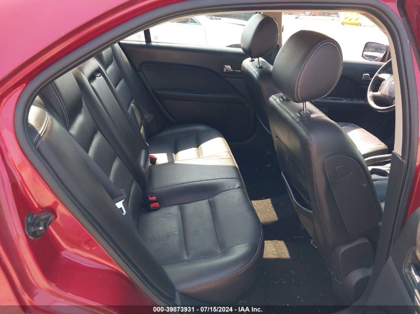 2008 Ford Fusion Sel VIN: 3FAHP08Z98R255488 Lot: 39873931