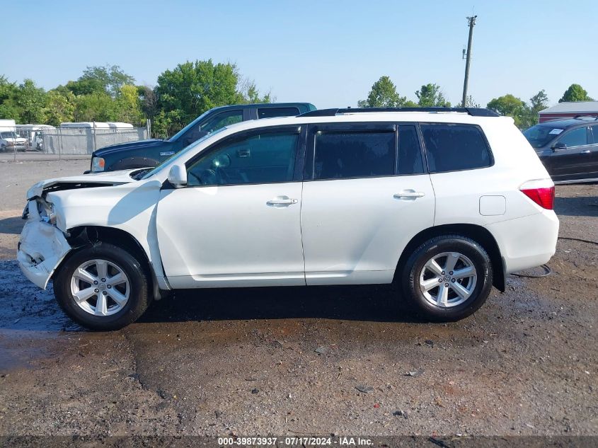 2010 Toyota Highlander Se VIN: 5TDJK3EHXAS032581 Lot: 39873937