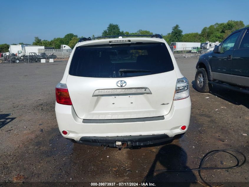 2010 Toyota Highlander Se VIN: 5TDJK3EHXAS032581 Lot: 39873937