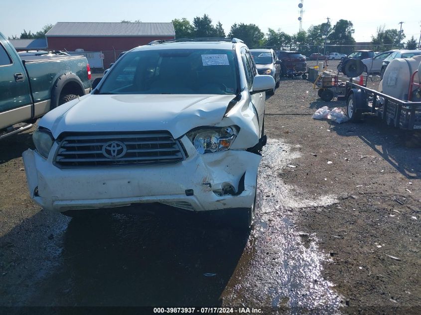 2010 Toyota Highlander Se VIN: 5TDJK3EHXAS032581 Lot: 39873937