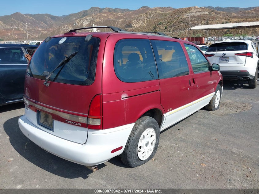 1997 Mercury Villager Gs/Ls/Nautica VIN: 4M2DV1110VDJ12467 Lot: 39873942