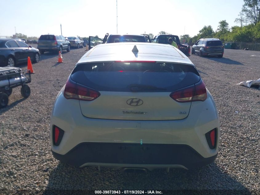 2019 Hyundai Veloster 2.0 Premium VIN: KMHTG6AF2KU003701 Lot: 39873943