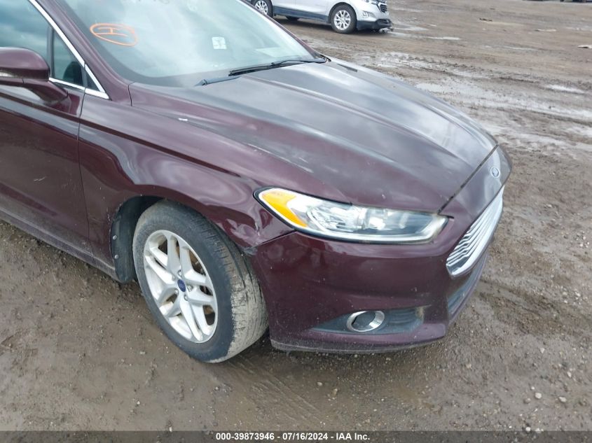 2013 Ford Fusion Se VIN: 3FA6P0HR6DR327331 Lot: 39873946