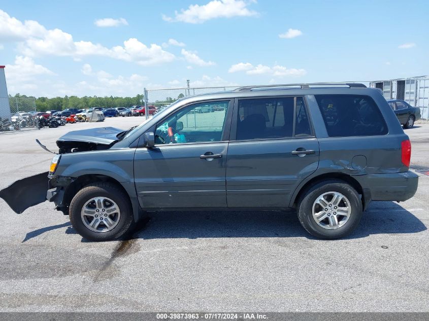 2004 Honda Pilot Ex VIN: 2HKYF18434H503450 Lot: 39873963