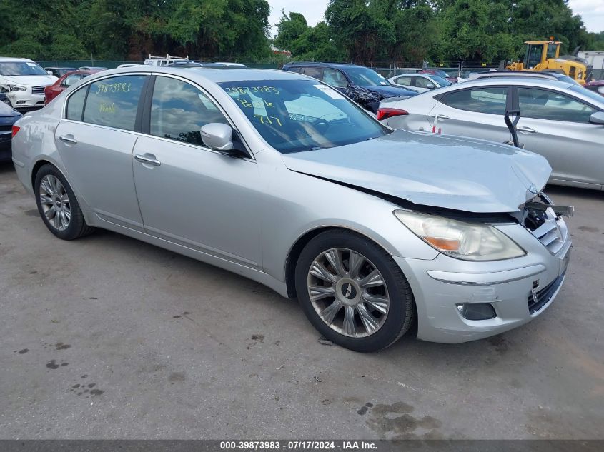 2009 Hyundai Genesis 3.8 VIN: KMHGC46E89U036777 Lot: 39873983