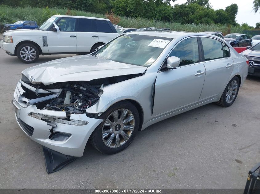 2009 Hyundai Genesis 3.8 VIN: KMHGC46E89U036777 Lot: 39873983