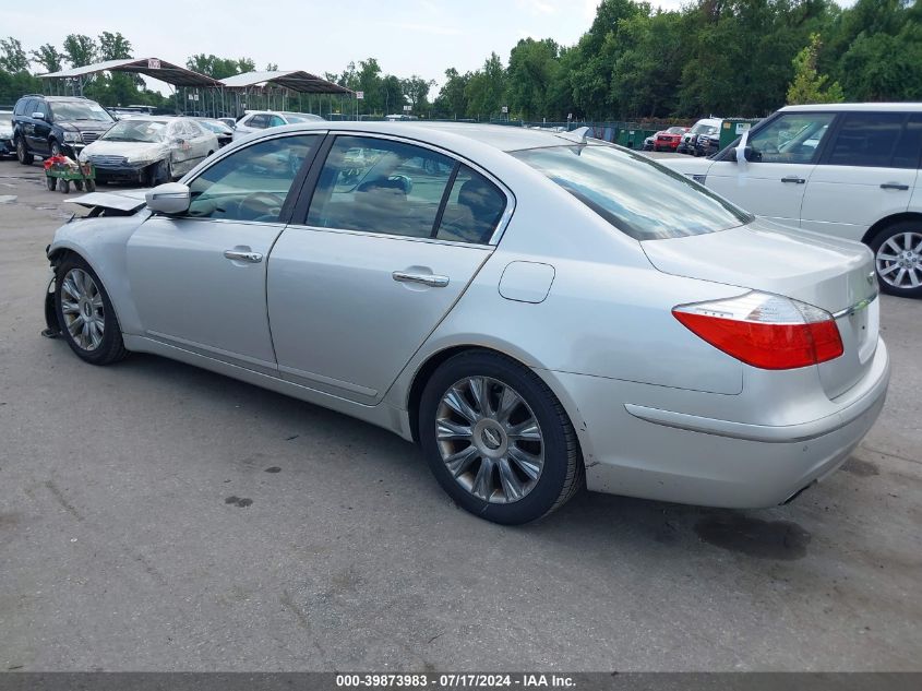 2009 Hyundai Genesis 3.8 VIN: KMHGC46E89U036777 Lot: 39873983
