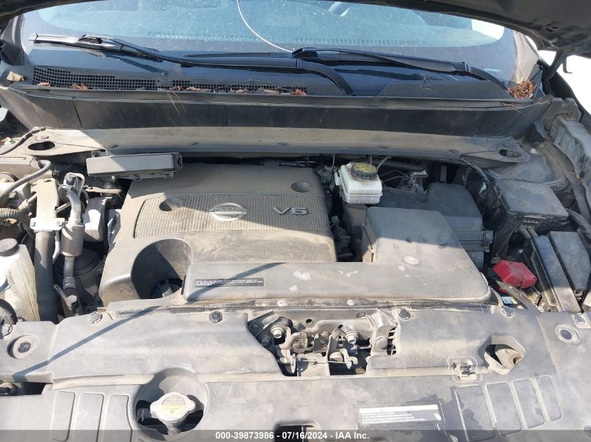 2016 Nissan Pathfinder S VIN: 5N1AR2MN2GC644003 Lot: 39873986