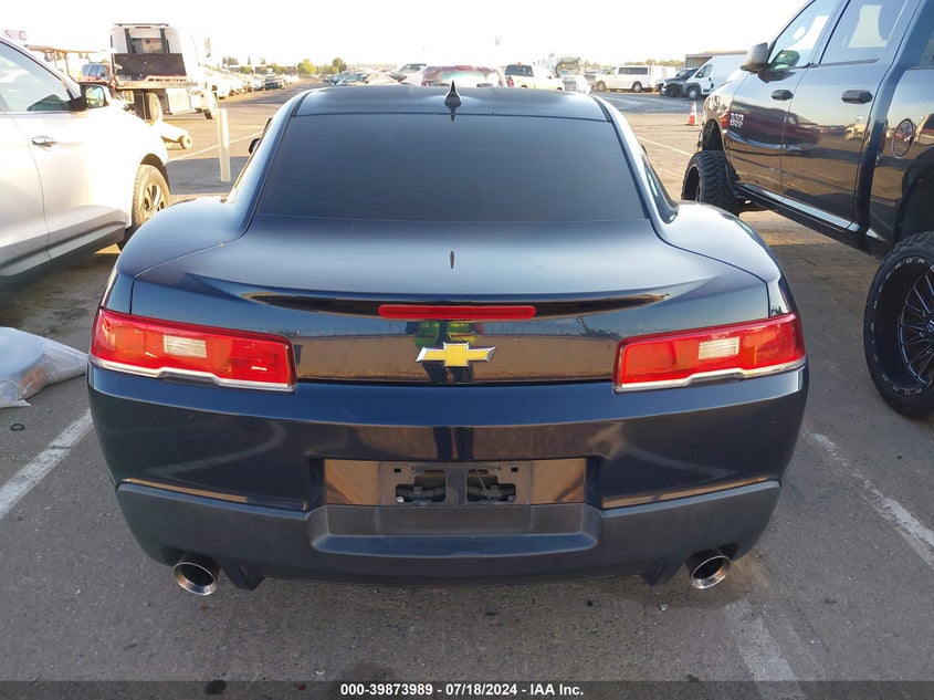 2015 Chevrolet Camaro 2Ls VIN: 2G1FB1E32F9196754 Lot: 39873989