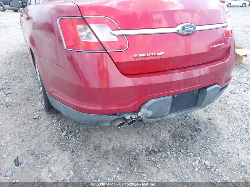2011 Ford Taurus Limited VIN: 1FAHP2FW4BG134791 Lot: 39874011