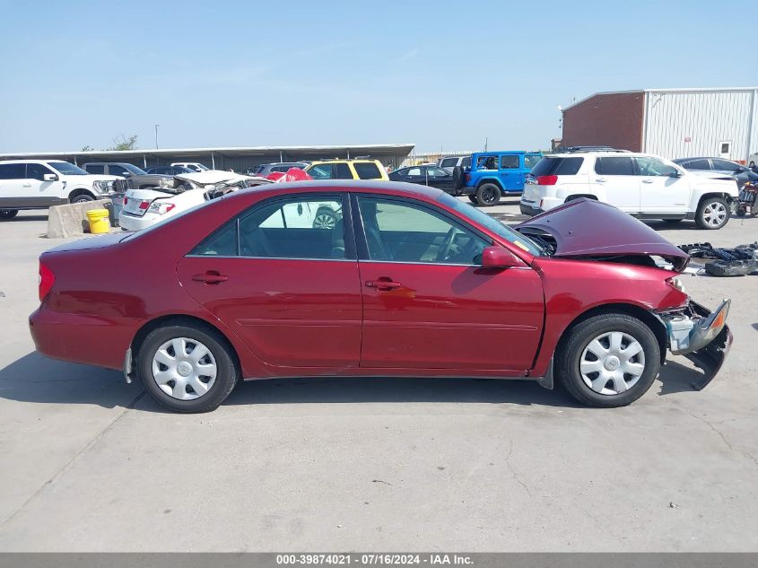 2003 Toyota Camry Le/Xle/Se VIN: 4T1BE32K53U246898 Lot: 39874021