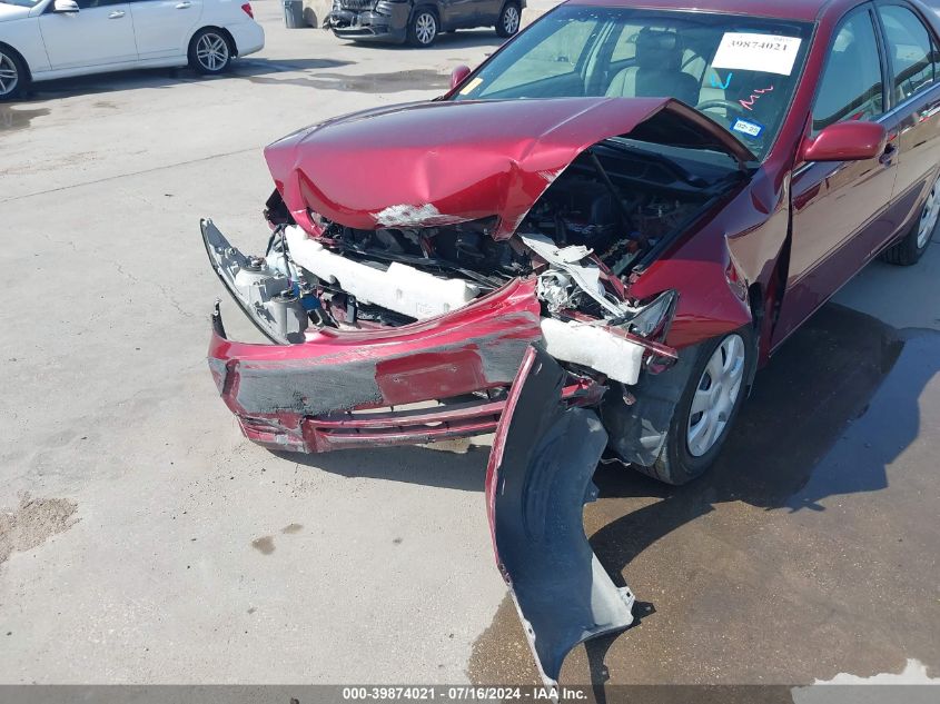 2003 Toyota Camry Le/Xle/Se VIN: 4T1BE32K53U246898 Lot: 39874021