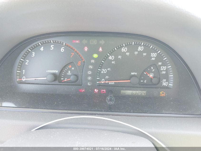 2003 Toyota Camry Le/Xle/Se VIN: 4T1BE32K53U246898 Lot: 39874021