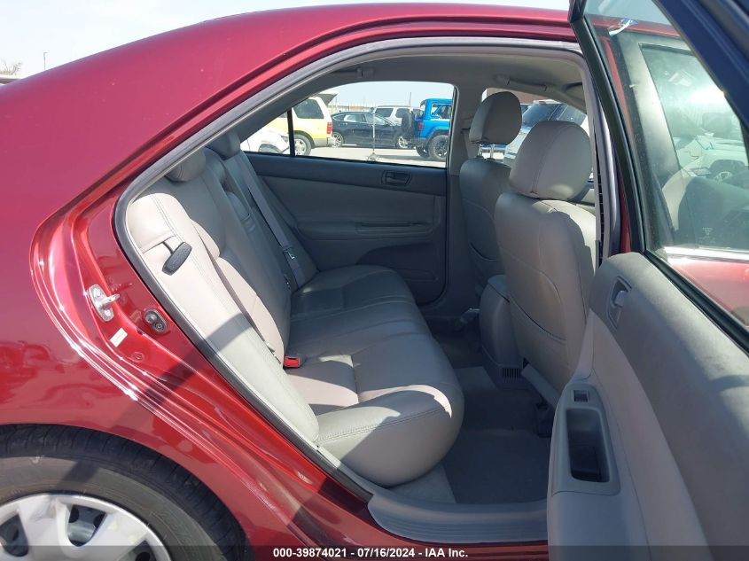 2003 Toyota Camry Le/Xle/Se VIN: 4T1BE32K53U246898 Lot: 39874021