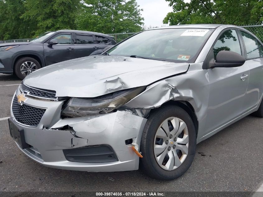 2013 Chevrolet Cruze Ls Auto VIN: 1G1PA5SG5D7282418 Lot: 39874035