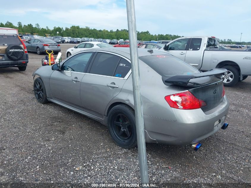 JNKBV61E88M209318 | 2008 INFINITI G35