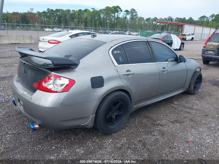 JNKBV61E88M209318 | 2008 INFINITI G35