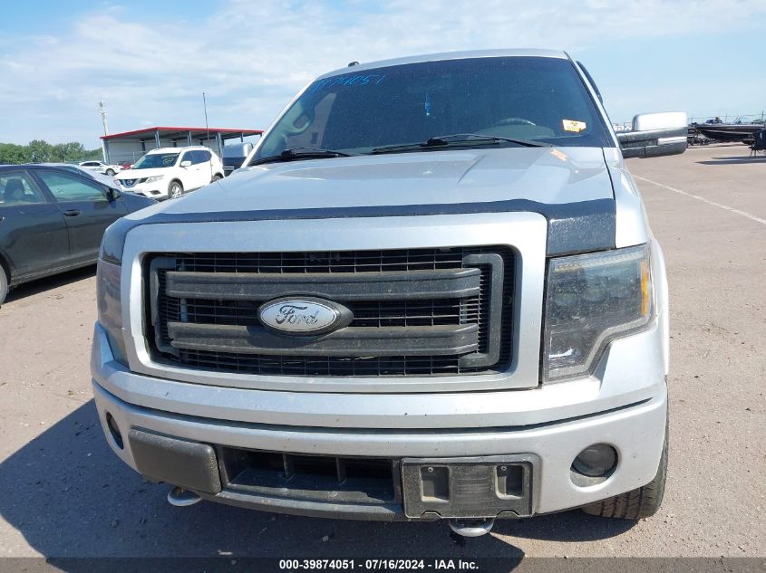 2011 Ford F-150 Lariat VIN: 1FTFW1ETXBFD12134 Lot: 39874051