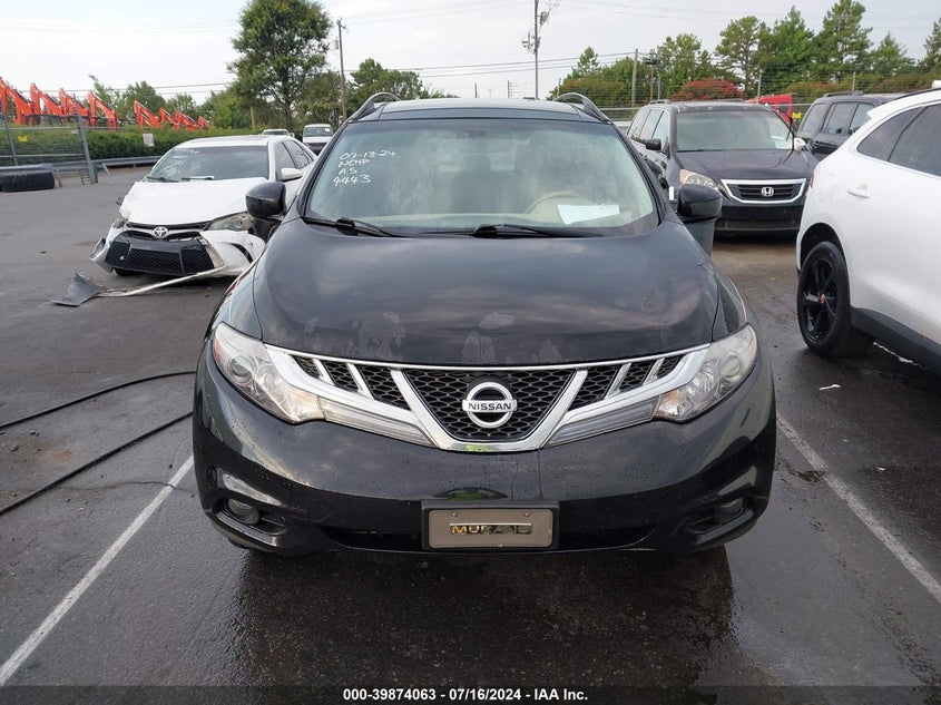 2011 Nissan Murano S/Sl/Le VIN: JN8AZ1MU3BW054443 Lot: 39874063