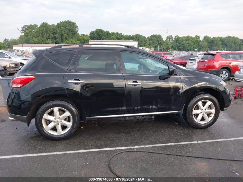 2011 Nissan Murano S/Sl/Le VIN: JN8AZ1MU3BW054443 Lot: 39874063