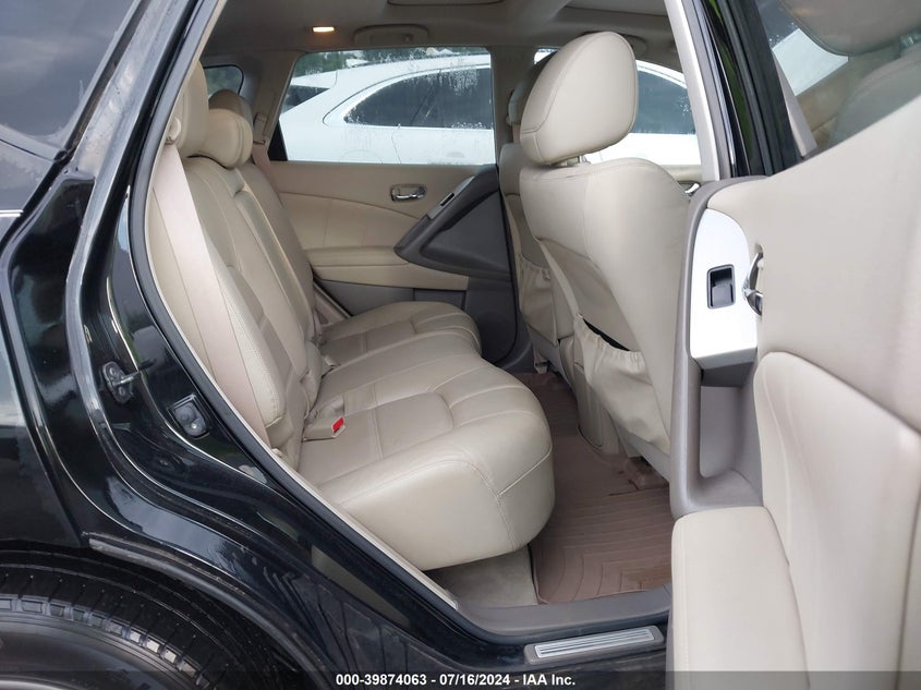 2011 Nissan Murano S/Sl/Le VIN: JN8AZ1MU3BW054443 Lot: 39874063