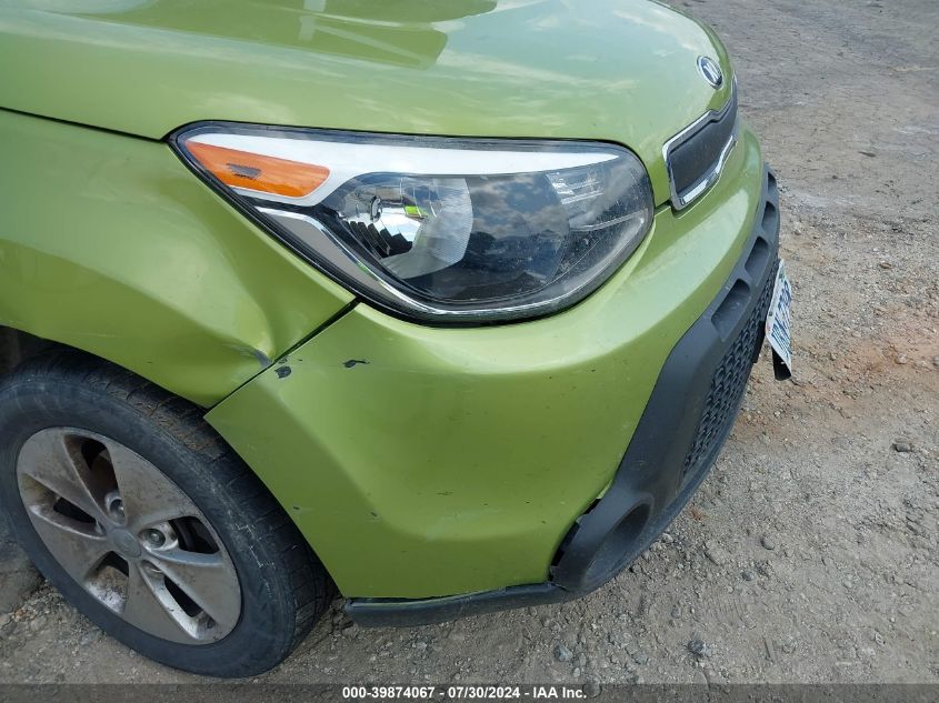 2015 Kia Soul VIN: KNDJN2A2XF7752483 Lot: 39874067