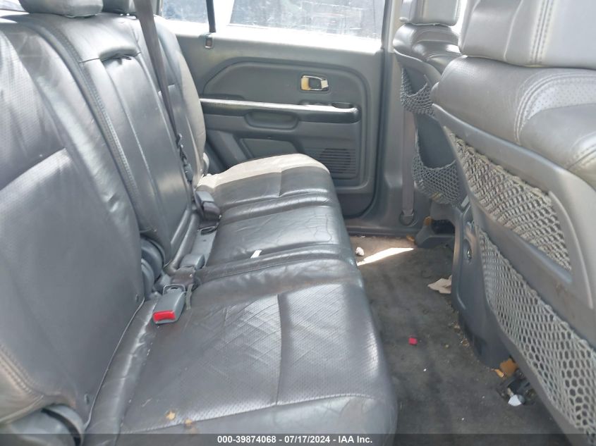 2004 Honda Pilot Ex-L VIN: 5FNYF18554B005015 Lot: 39874068