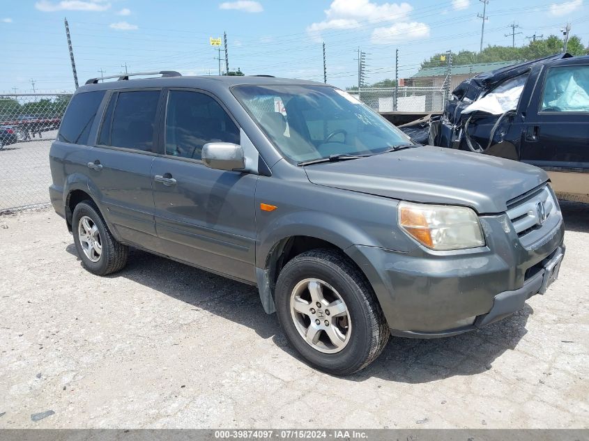 2008 Honda Pilot Ex-L VIN: 5FNYF28678B002640 Lot: 39874097