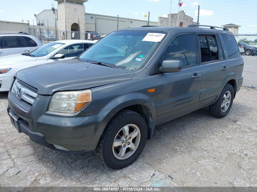 2008 Honda Pilot Ex-L VIN: 5FNYF28678B002640 Lot: 39874097