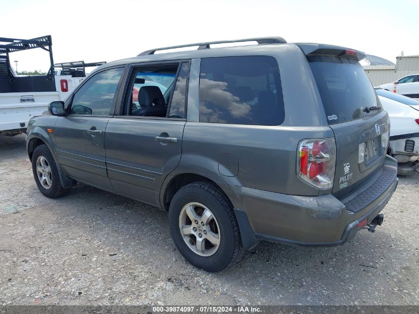 2008 Honda Pilot Ex-L VIN: 5FNYF28678B002640 Lot: 39874097