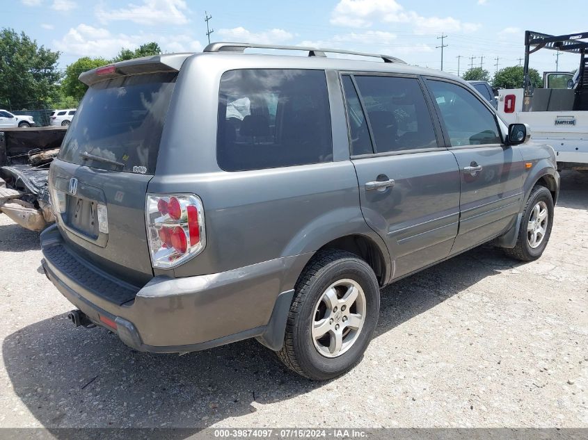 2008 Honda Pilot Ex-L VIN: 5FNYF28678B002640 Lot: 39874097