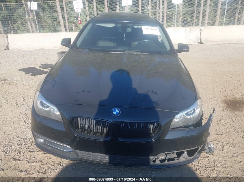 2014 BMW 528I xDrive VIN: WBA5A7C51ED615222 Lot: 39874099