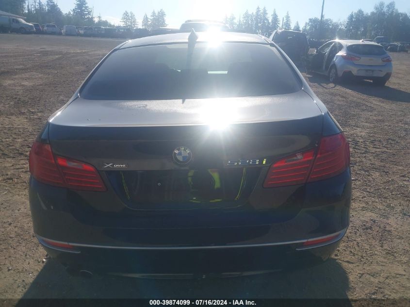2014 BMW 528I xDrive VIN: WBA5A7C51ED615222 Lot: 39874099