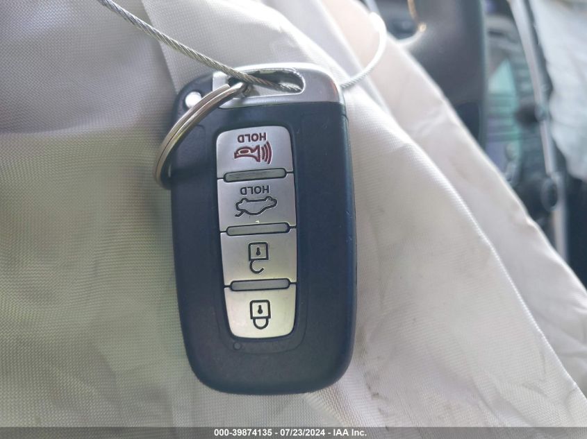 2013 Hyundai Sonata Se/Limited VIN: 5NPEC4AC9DH531008 Lot: 39874135