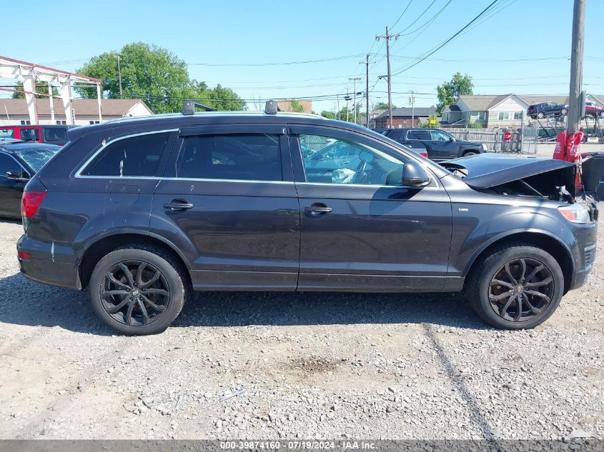 2009 Audi Q7 3.6 Premium VIN: WA1EY74LX9D020381 Lot: 39874160