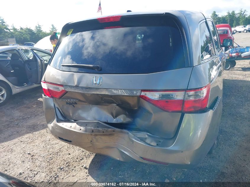 2011 Honda Odyssey Ex-L VIN: 5FNRL5H65BB055746 Lot: 39874162