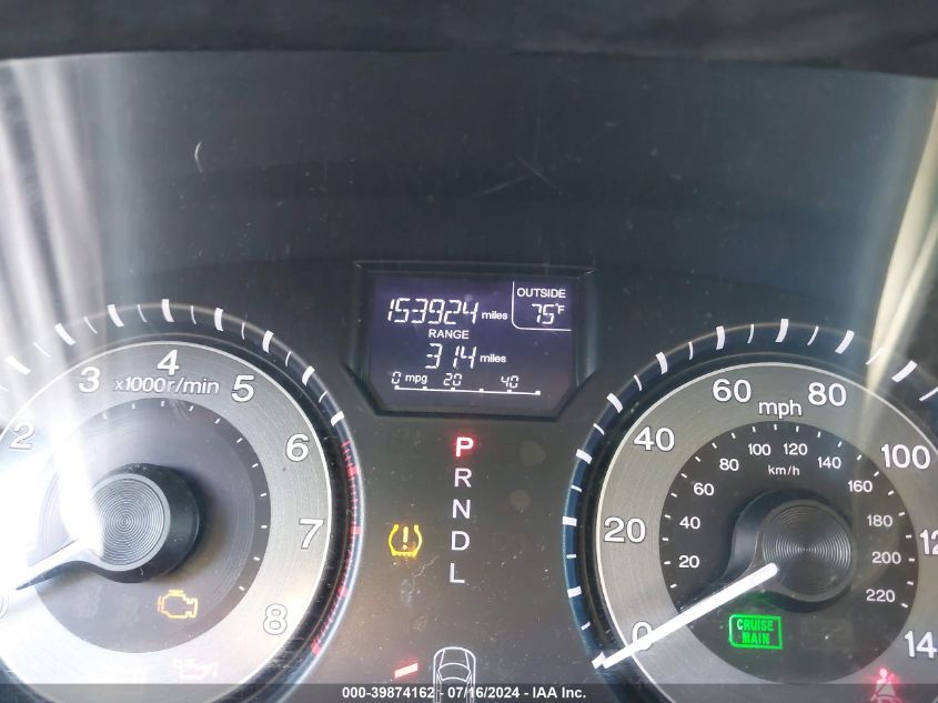 2011 Honda Odyssey Ex-L VIN: 5FNRL5H65BB055746 Lot: 39874162