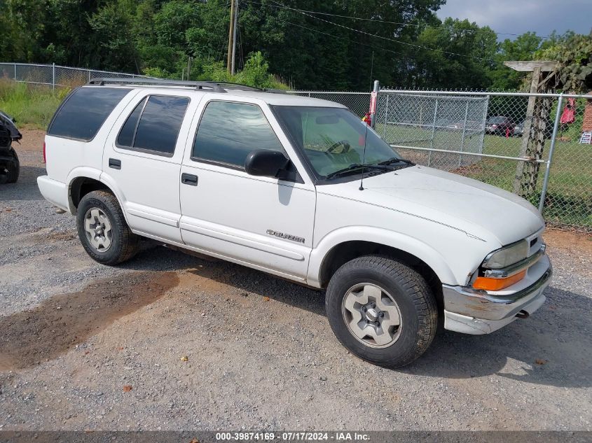 2004 Chevrolet Blazer VIN: 1GNDT13X24K124442 Lot: 39874169