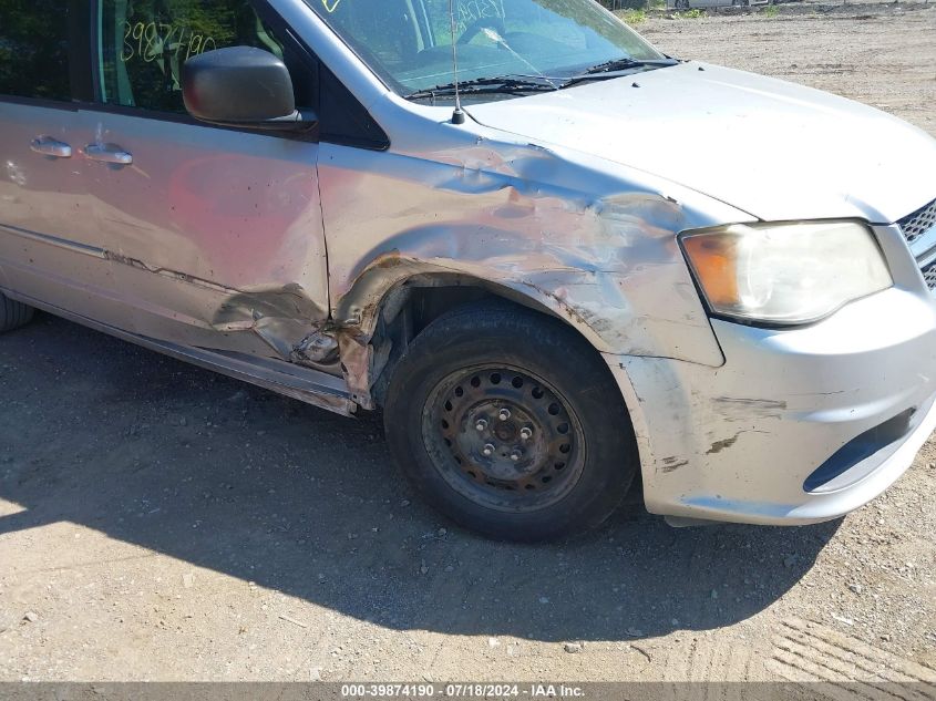 2012 Dodge Grand Caravan Se/Avp VIN: 2C4RDGBG4CR380114 Lot: 39874190