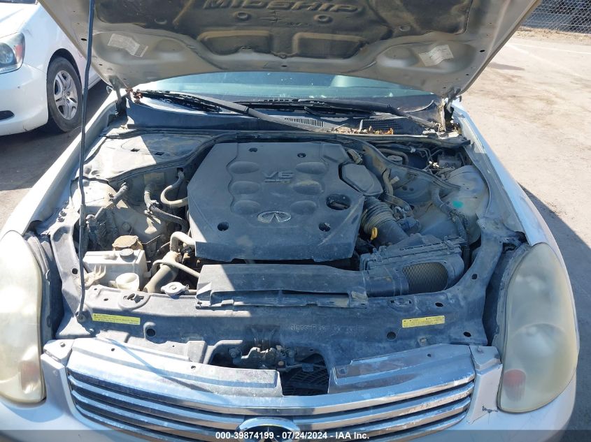 2003 Infiniti G35 VIN: JNKCV51EX3M320931 Lot: 39874199