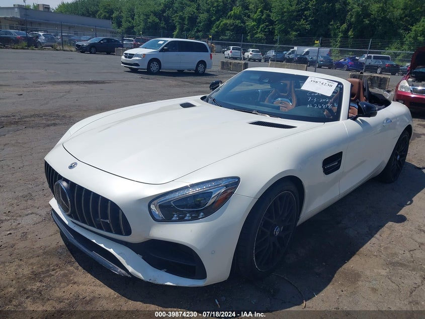 2018 Mercedes-Benz Amg Gt VIN: WDDYK7HA8JA016614 Lot: 39874230