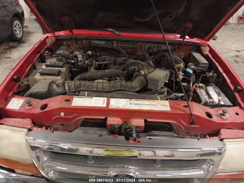 1999 Ford Ranger Xl/Xlt VIN: 1FTYR10V2XUA19372 Lot: 39874233