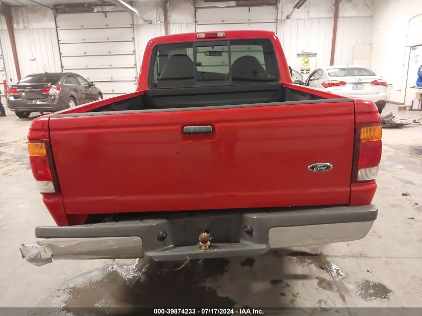 1999 Ford Ranger Xl/Xlt VIN: 1FTYR10V2XUA19372 Lot: 39874233