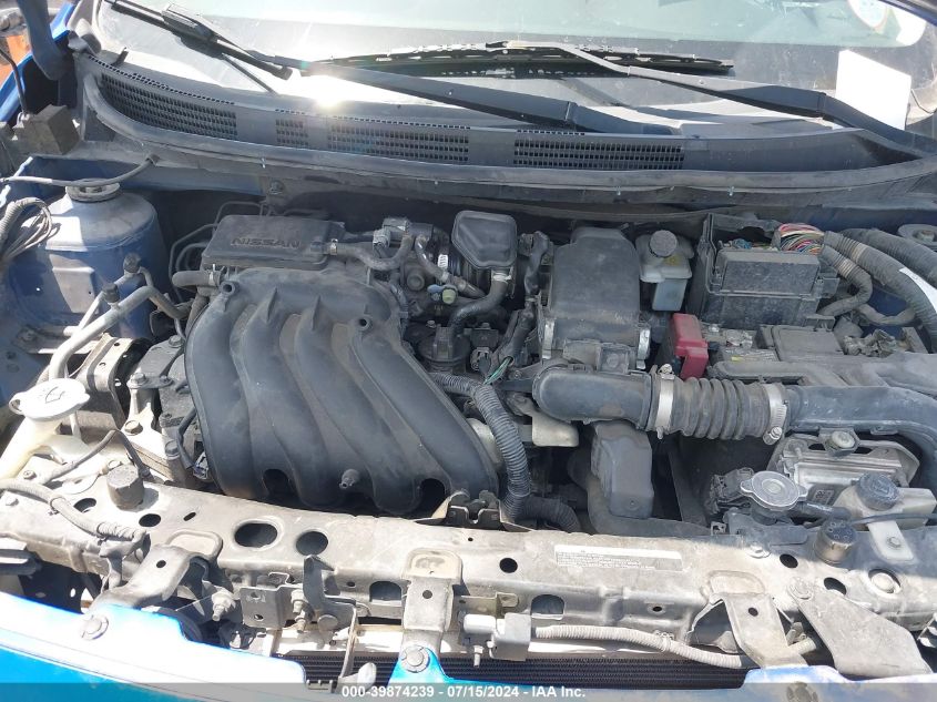 2016 Nissan Versa 1.6 S/1.6 S+/1.6 Sl/1.6 Sv VIN: 3N1CN7AP5GL803230 Lot: 39874239