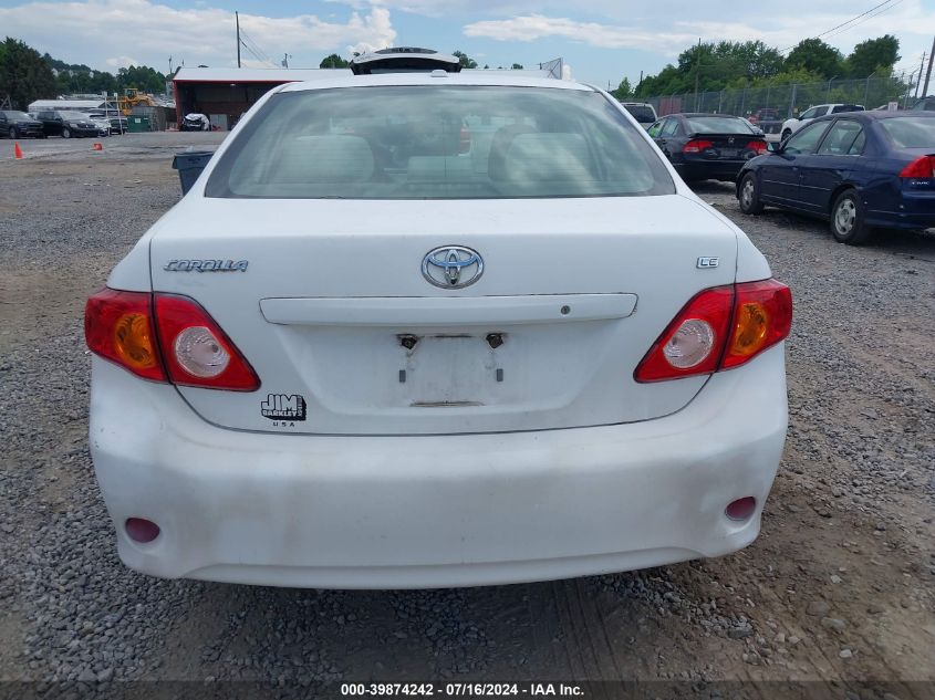 2009 Toyota Corolla Le VIN: 1NXBU40E39Z041790 Lot: 39874242