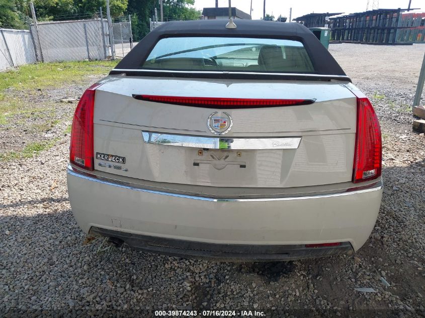 2011 Cadillac Cts Luxury VIN: 1G6DG5EY5B0122481 Lot: 39874243