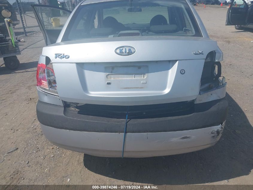 KNADE123566089745 2006 Kia Rio Lx