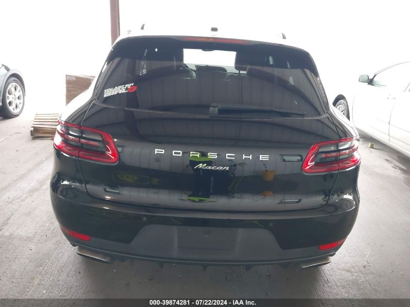 2017 Porsche Macan VIN: WP1AA2A54HLB80650 Lot: 39874281