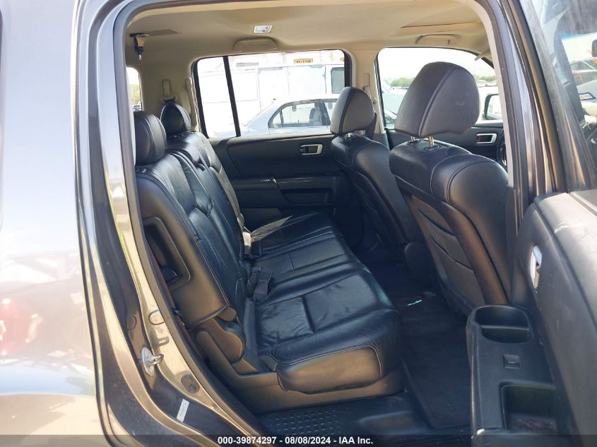 2011 Honda Pilot Ex-L VIN: 5FNYF3H55BB031266 Lot: 39874297